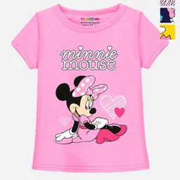 Disney By Miss and Chief Girls 3 Printed T-shirt-picture-28
