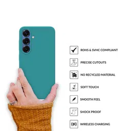 SPRIG Solid Printed Samsung Galaxy S25 5G Bumper Case Mobile Accessories image 4