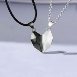 J.S ENTERPRISES Heart Shaped Pendants with Chains-picture-28