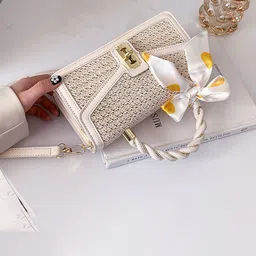 StyleCast x Revolte PU Structured Shoulder Bag image 4