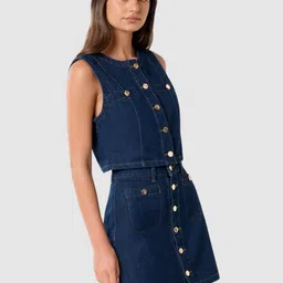 Forever New Women Solid Tank Regular Tops image 2