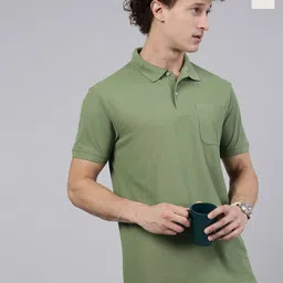 Lux Cozi Men Pack Of 2 Polo Collar Short Sleeves Lounge T-shirts-picture-39