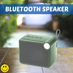 SACRO M406 (PORTABLE WIRELESS SPEAKER) Crystal Clear Sound With Long Life BatteryQ85 5 W Bluetooth Laptop/Desktop Speaker-picture-29