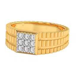 CANDERE A KALYAN JEWELLERS COMPANY 18Kt Gold Finger Ring With Diamond - 7.49 g-picture-38