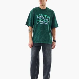 Snitch Men Baggy Fit Mid-Rise Stretchable Jeans image 3