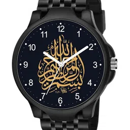 Gopal Shopcart Unisex Bracelet Style Straps Analogue Watch 3KANBLK_Islamic_NUM02_805BLK_SH-picture-19