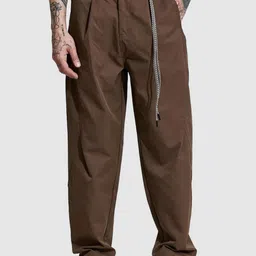 Snitch Men Relaxed Pleated Trousers-picture-39