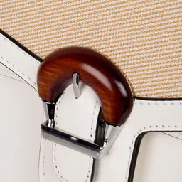 Luvoksi Women Textured Structured Sling Bag image 4