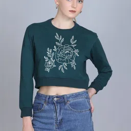 7 ISLANDS Women Printed Sweatshirt image 3