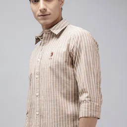 U.S. Polo Assn. Denim Co. Striped Pure Cotton Casual Shirt-picture-27