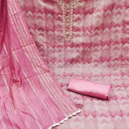 Ishin Printed Unstitched Dress Material image 3