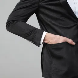 Givo Tailored FitSingle-Breasted Formal Blazer image 5