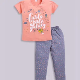 Todd N Teen Girls Printed Night suit-image-19