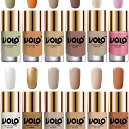 VOLO Set of 12 Luxury Super Shine Nail Polish- 9.9ml Each- Combo No. 96-picture-31