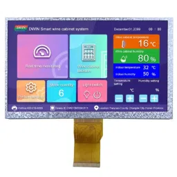 Dwin LI10600T070IA3098-TR 7.0” 1024x600 TFT LCD Display Module with Resistive Touch High-Resolution Industrial Screen Dwin LI10600T070IA3098-TR 7.0” 1024x600 TFT LCD Display Module with Resistive Touch High-Resolution Industrial Screen image 1