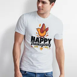 Seekbuylove Men Bio Finish Graphic Printed Pure Cotton T-shirt image 3