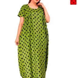 PR PINK ROYAL Printed Maxi Nightdress-image-67