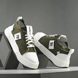 HERE&NOW Men Colourblocked Sneakers-picture-29