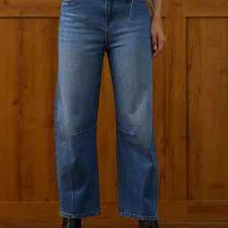 U.S. Polo Assn. Women Straight Fit Mid-Rise Light Fade Stretchable Jeans-image-51