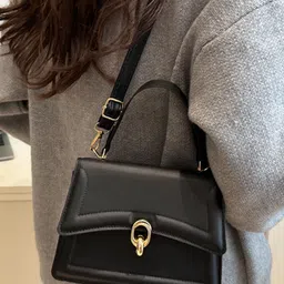 StyleCast PU Structured Handheld Bag image 2