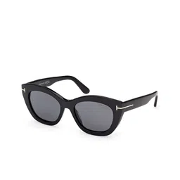 Tom Ford Women Butterfly Sunglasses with UV Protected Lens FT1285 53 01D-picture-45