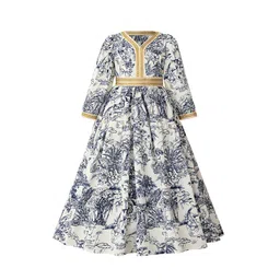 StyleCast x Revolte Ethnic Motifs Print Applique Maxi Dress-picture-9