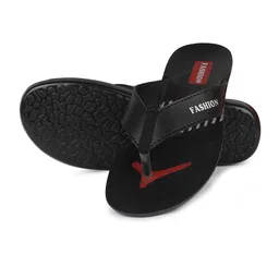 DRACKFOOT Men Striped Thong Flip-Flops image 3