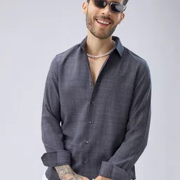 VASTRADO Men Classic Slim Fit Casual Shirt-image-78