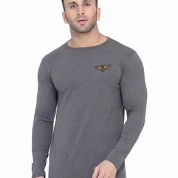 Blisstone Round Neck Long Sleeves Slim Fit Cotton T-shirt-picture-33