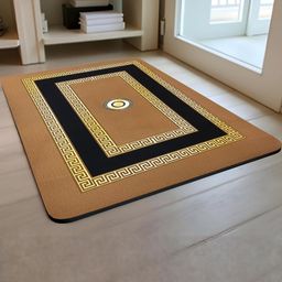 IVAZA Tan 1400 GSM Silicone Bath Rugs-picture-19