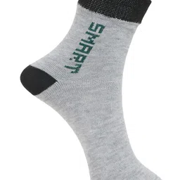 MJE 6-Pcs Patterned Anti-Bacterial Cotton Ankle Length Socks image 5