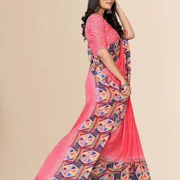 Moda Rapido Geometric Printed Saree image 2