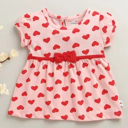 BUMZEE Girls Print Fit & Flare Dress-picture-22
