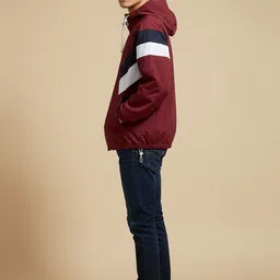 Mast & Harbour Men Colourblocked Padded Jacket image 3