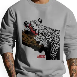 AUSK Men Full Sleeve Round Neck Printed Sweatshirt-image-87