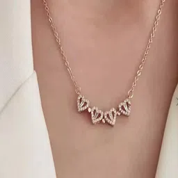 DressBerry Gold-Plated Contemporary Pendants with Chains image 3