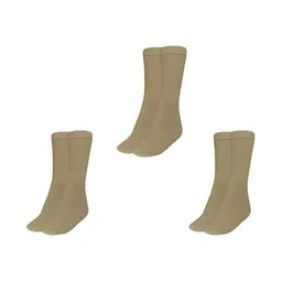 MUKHAKSH Men Pack Of 3 Cotton Calf-Length Socks-image-44