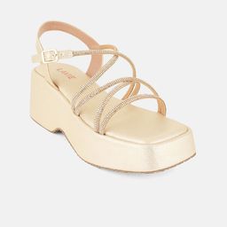 Lavie PU Party Wedge Sandals-picture-23