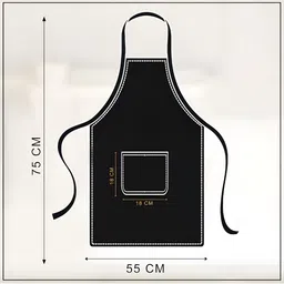 DESNUDA Blue Checked Waterproof Aprons image 2