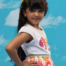 LIL DRAMA Girls Printed T-shirt image 5