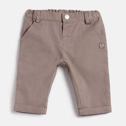 Chicco Boys Solid Relaxed Regular Fit Mid-Rise Flat-Front Trousers-picture-22