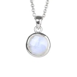GenZcomplex Silver-Plated Circular Pendants image 1