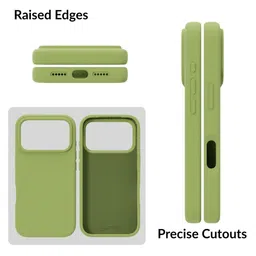 SPRIG Solid Printed iPhone 15 Pro Back Case Mobile Accessories image 3