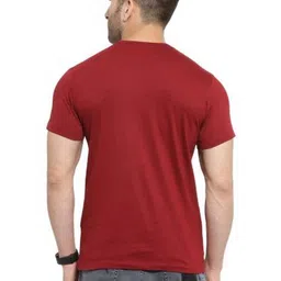 f Gallery Men Typography Printed Round Neck T-shirt image 3