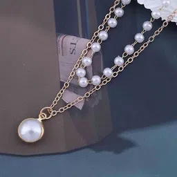 PolluxCraft Gold-Plated Layered Necklace image 2