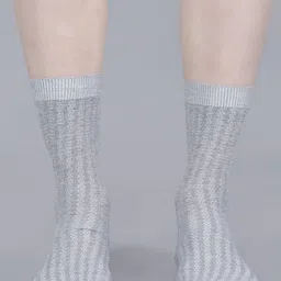 Dollar Pack of 3 Men Cotton Free Size Full Length Socks image 5