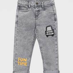 Juniors by Lifestyle Boys Regular Fit Mid-Rise Light Fade Jeans-picture-27