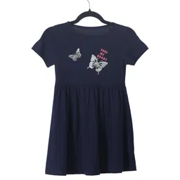 FAZZA Print Applique A-Line Dress image 5