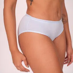 Munns & Mars Women Solid Pack of 5 Mid-Rise Hipster Brief image 2