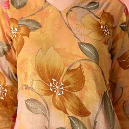 HARIKS Printed V-Neck Tunic & Palazzo Co-Ords image 3